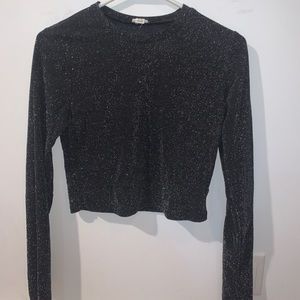 Long sleeve sparkly shirt